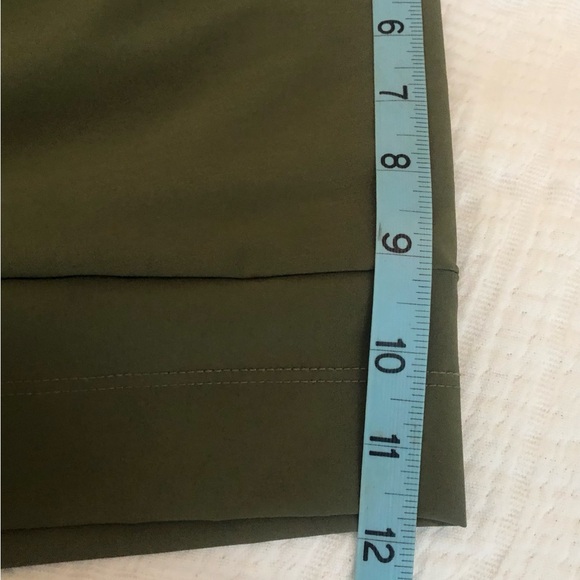 Albion Fit Olive Green Women's Drawstring Jumpsuit - Picture 12 of 14